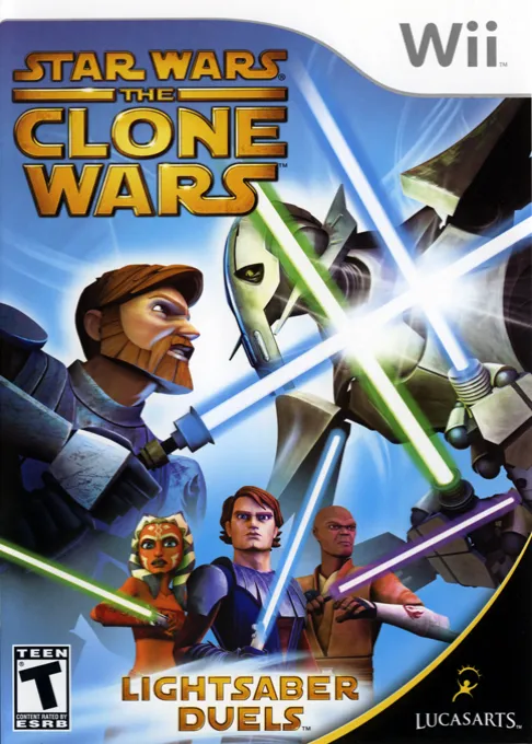 Star Wars - The Clone Wars - Lightsaber Duels (USA) (En,Fr)